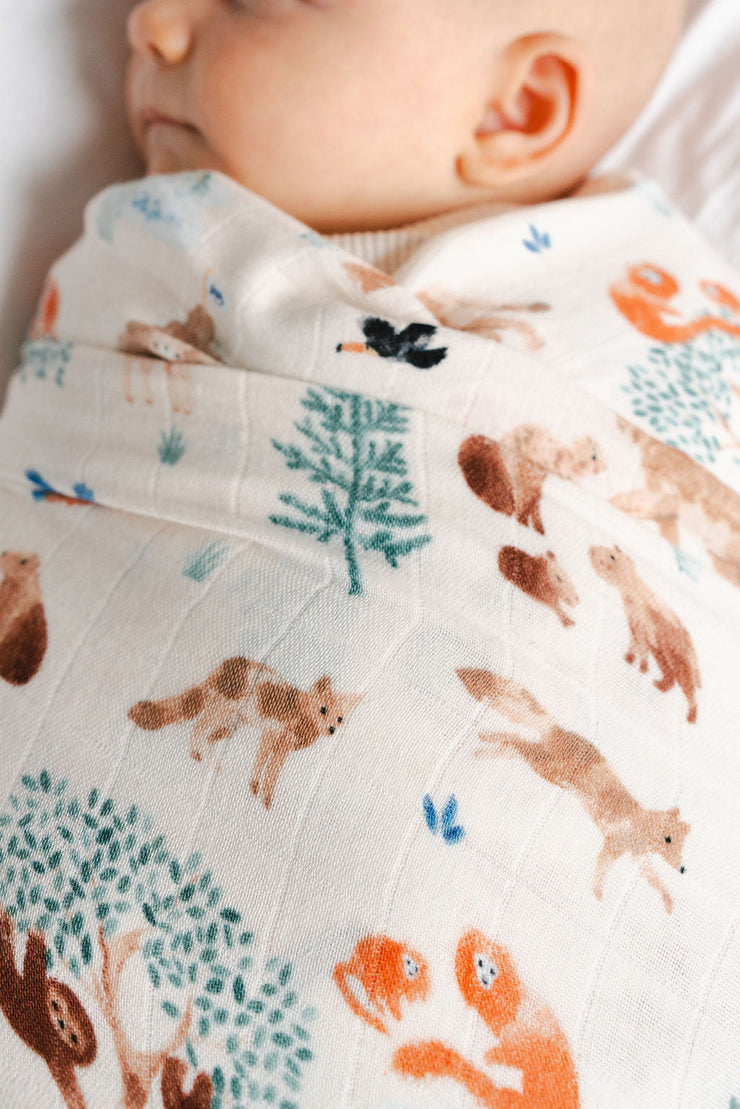 Muslin Swaddle - Llama Adventures