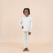 Bamboo Ribbed Leggings - Bisque