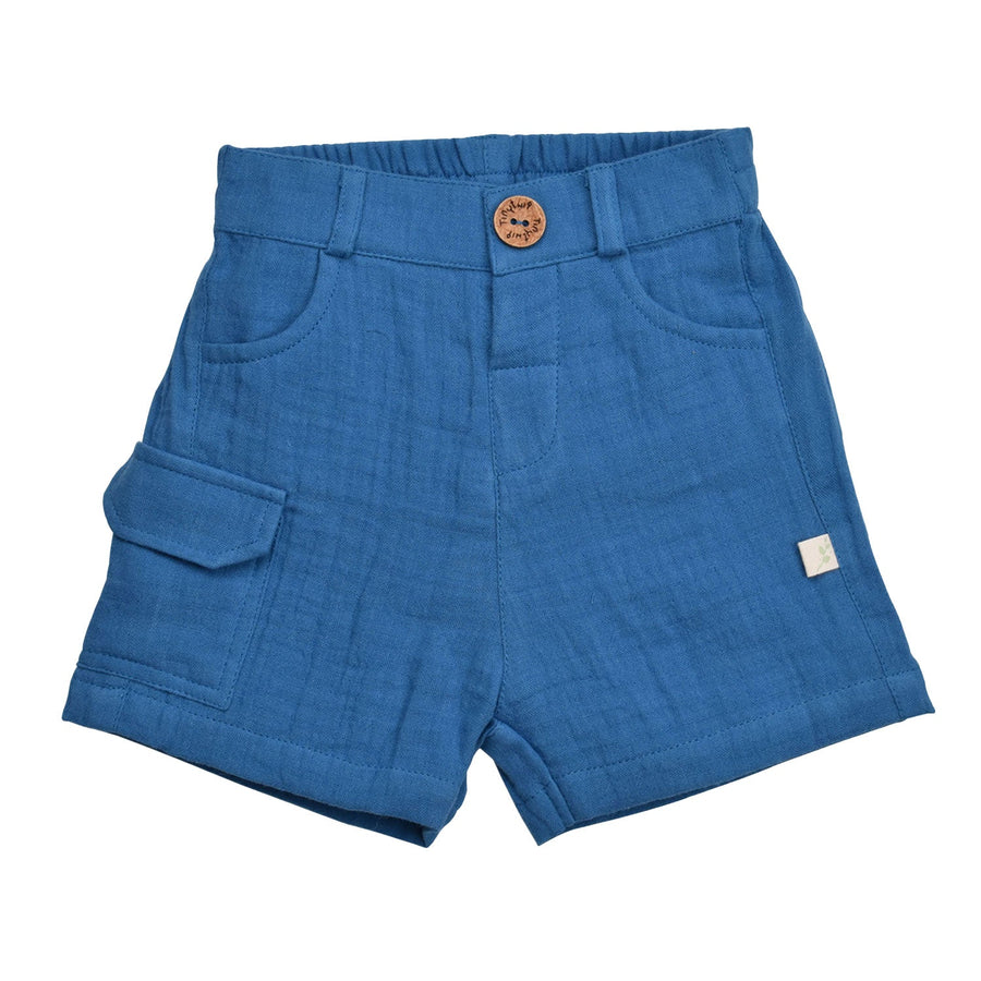 Crinkle Board Shorts - Faience