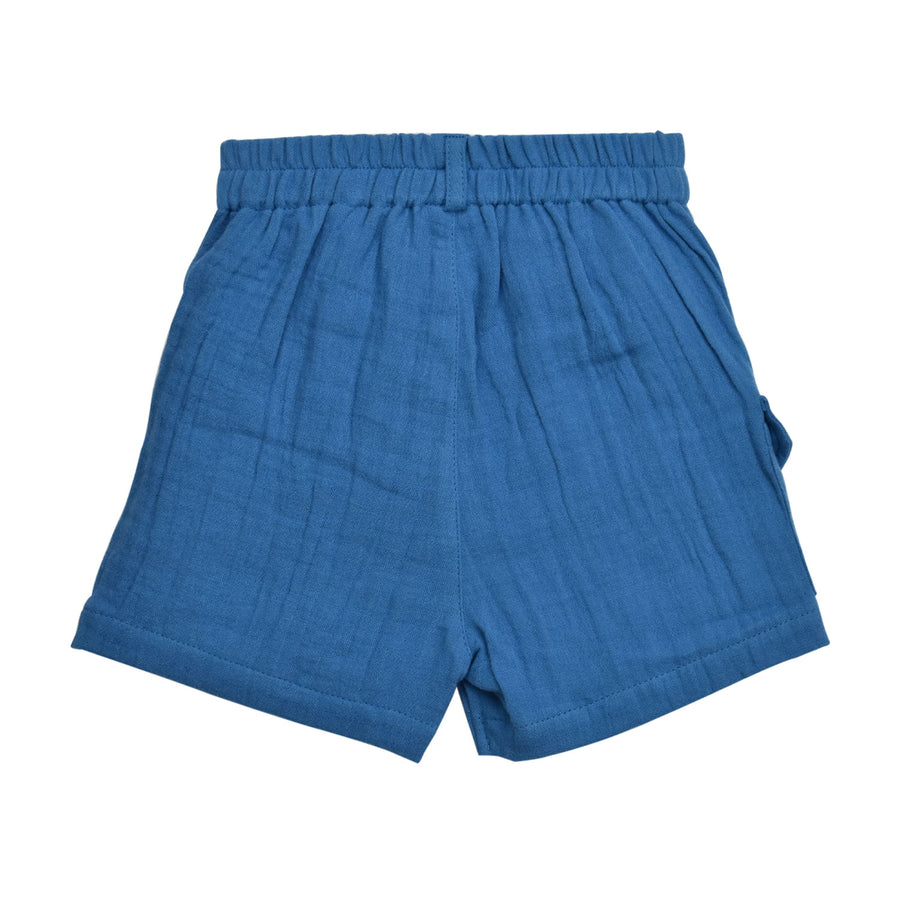 Crinkle Board Shorts - Faience