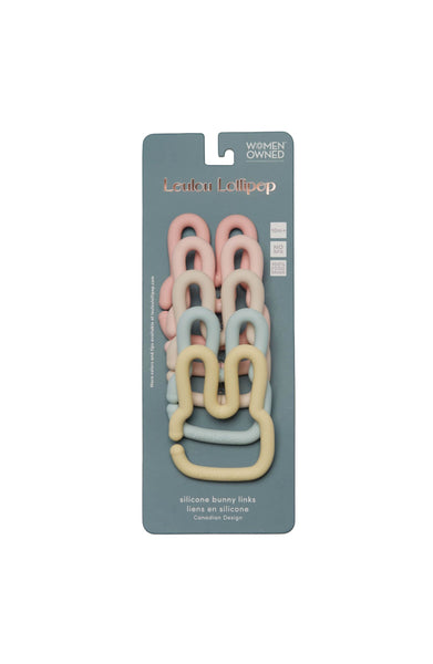Silicone Bunny Links - Pastel