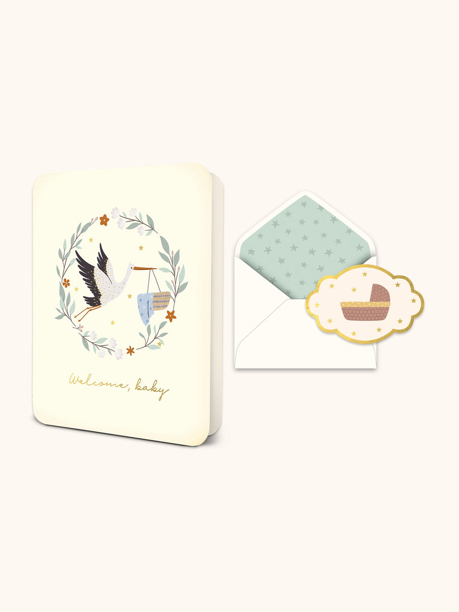 Deluxe Greeting Card - Baby (Various Designs)