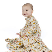 Luxury Bamboo Swaddle Blanket - Toadstool Garden
