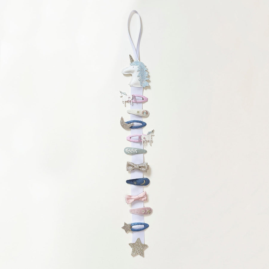 Unicorn Hair Clip Holder