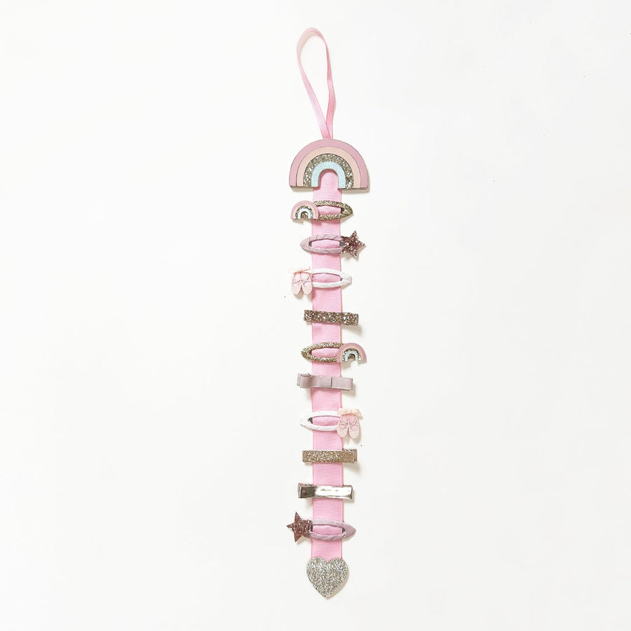 Shimmer Rainbow Clip Holder