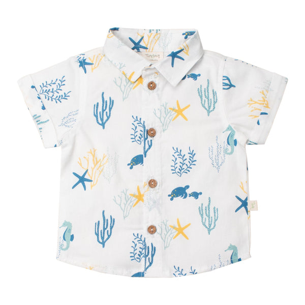 Cambric Shirt - Ocean