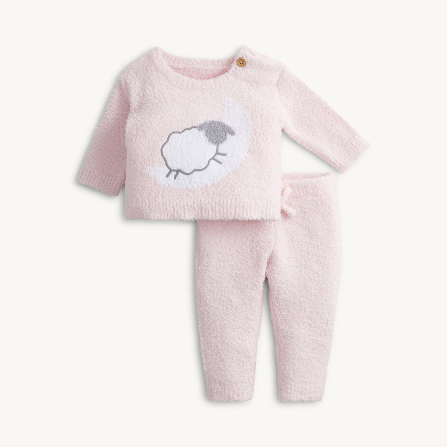 Magnetic Sweater Set - Baa Baa Solid Pink