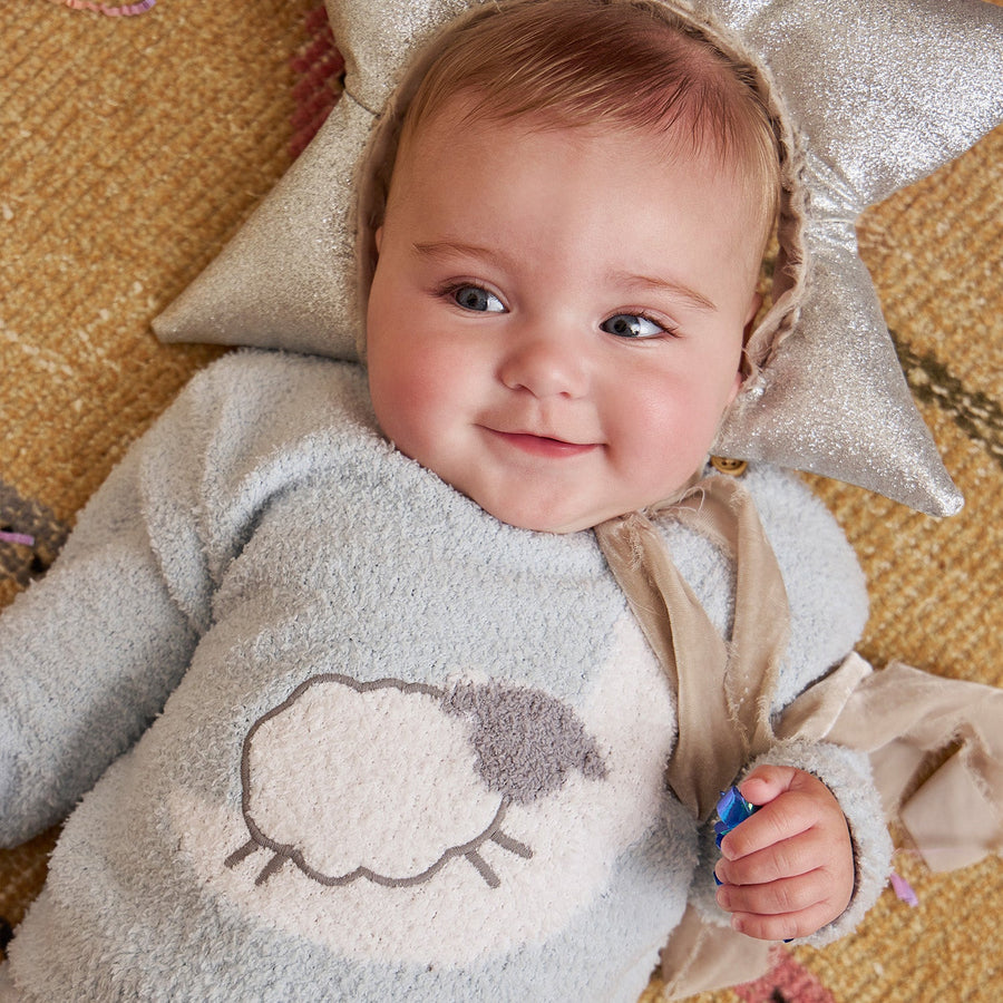 Magnetic Sweater Set - Baa Baa Solid Blue