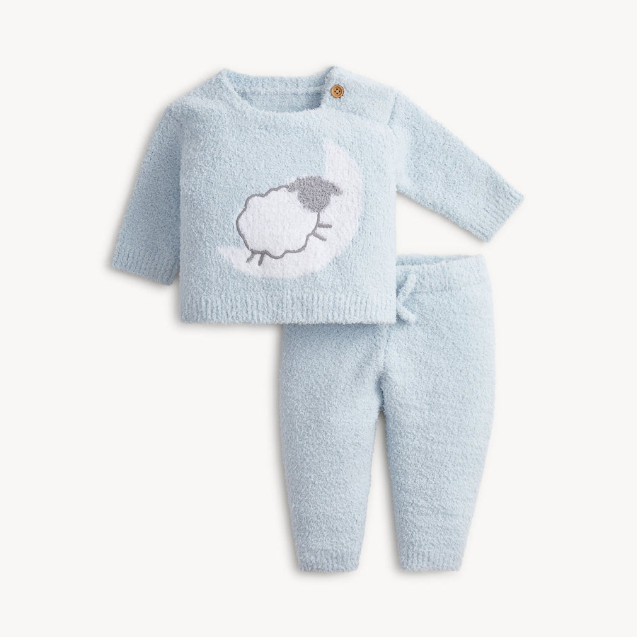 Magnetic Sweater Set - Baa Baa Solid Blue