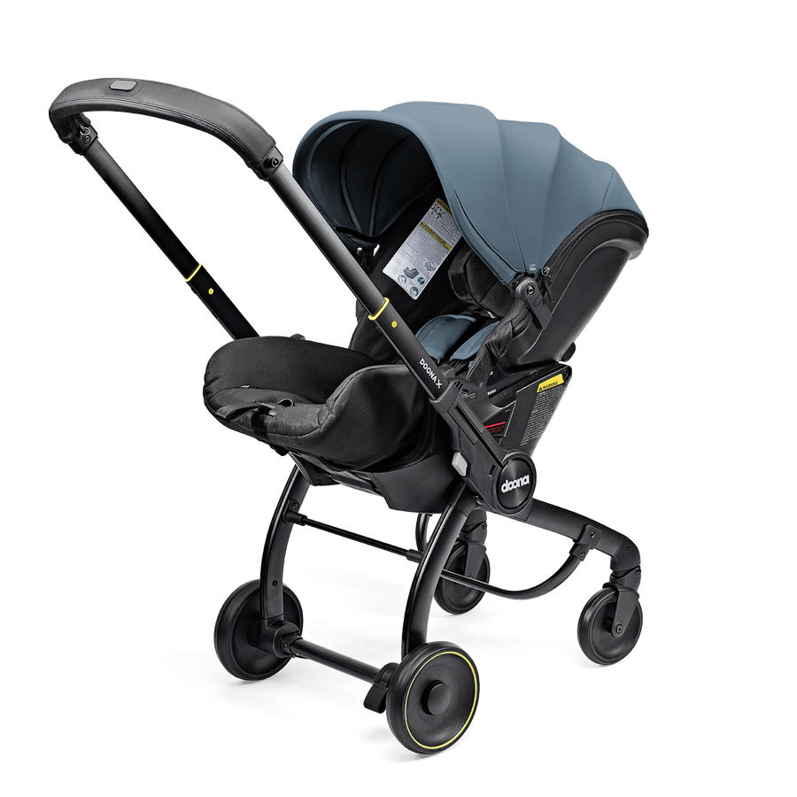 Doona X Infant Convertible Car Seat and Stroller - Ocean Blue
