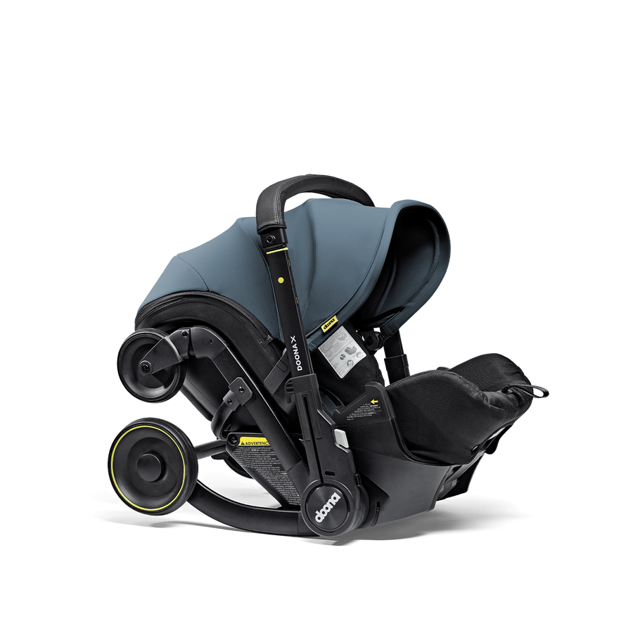 Doona X Infant Convertible Car Seat and Stroller - Ocean Blue