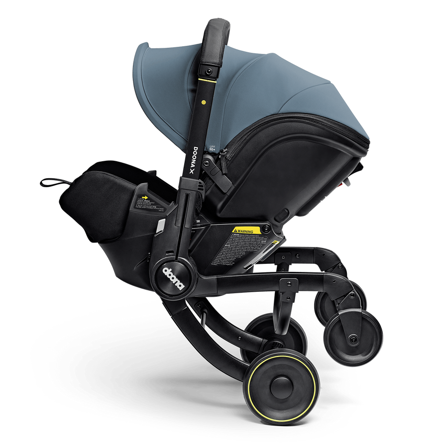 Doona X Infant Convertible Car Seat and Stroller - Ocean Blue