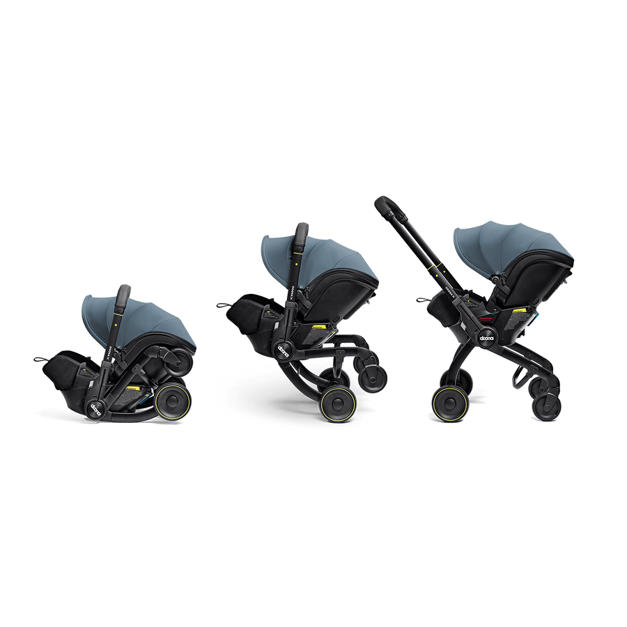 Doona X Infant Convertible Car Seat and Stroller - Ocean Blue