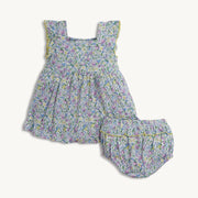 Modal Magnetic Dress & Diaper Cover Set - Lavinia