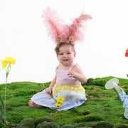 Woven Tiered Dress with Bloomer - Multi Gingham