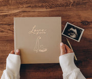 Luxury Pregnancy Journal - Desert Sand