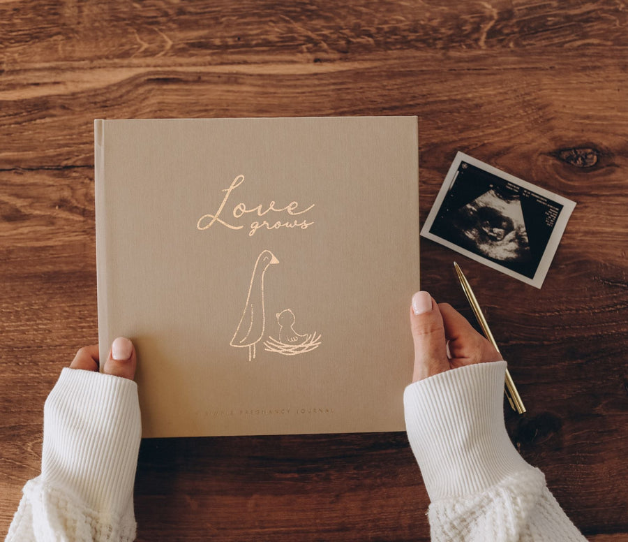 Luxury Pregnancy Journal - Desert Sand