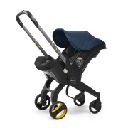 Doona Infant Convertible Car Seat and Stroller - Deep Blue