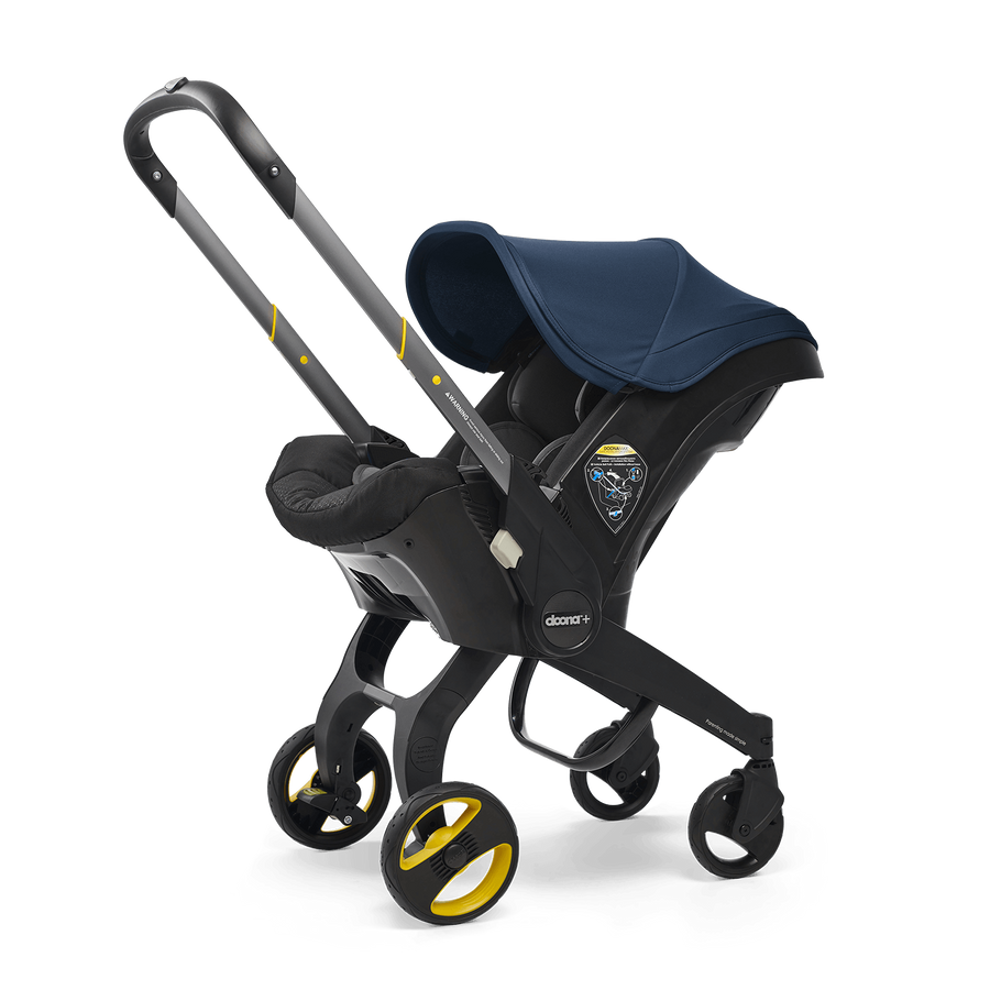 Doona Infant Convertible Car Seat and Stroller - Deep Blue
