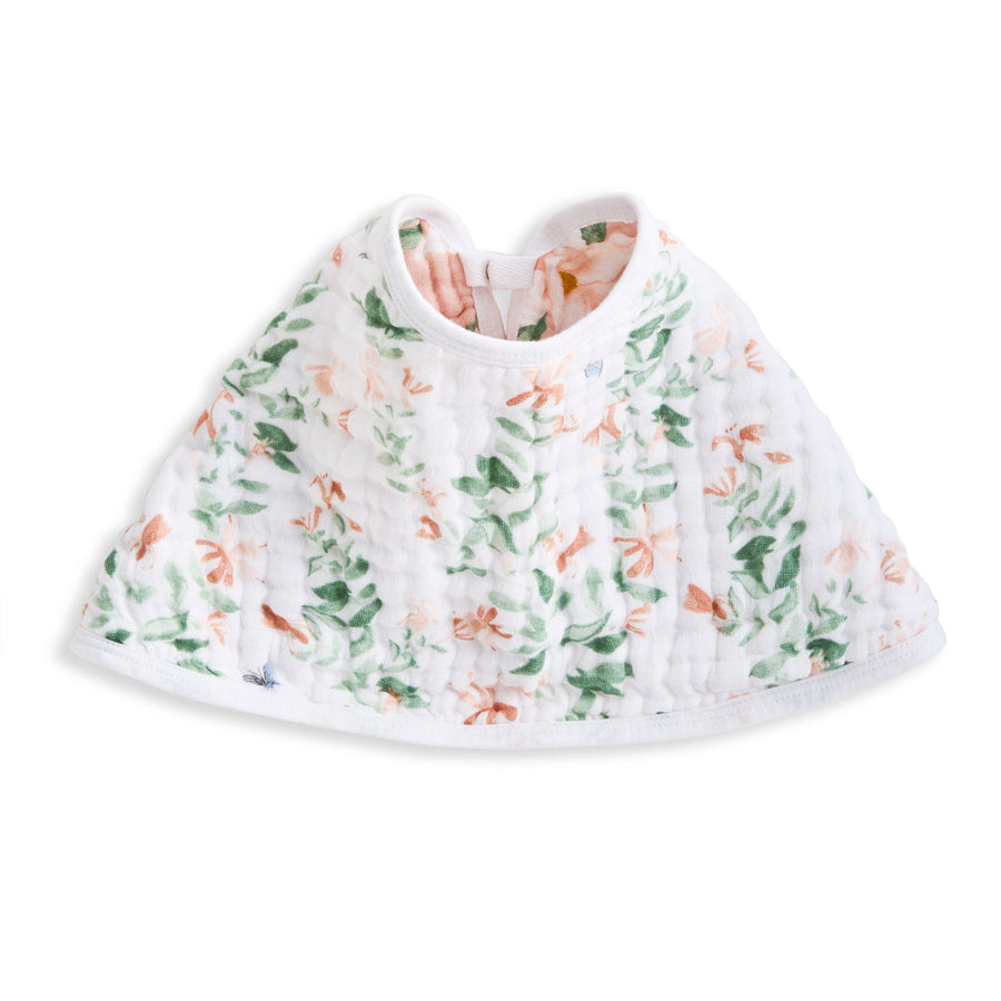 Classic Muslin Burpy Bib - Butterfly Garden