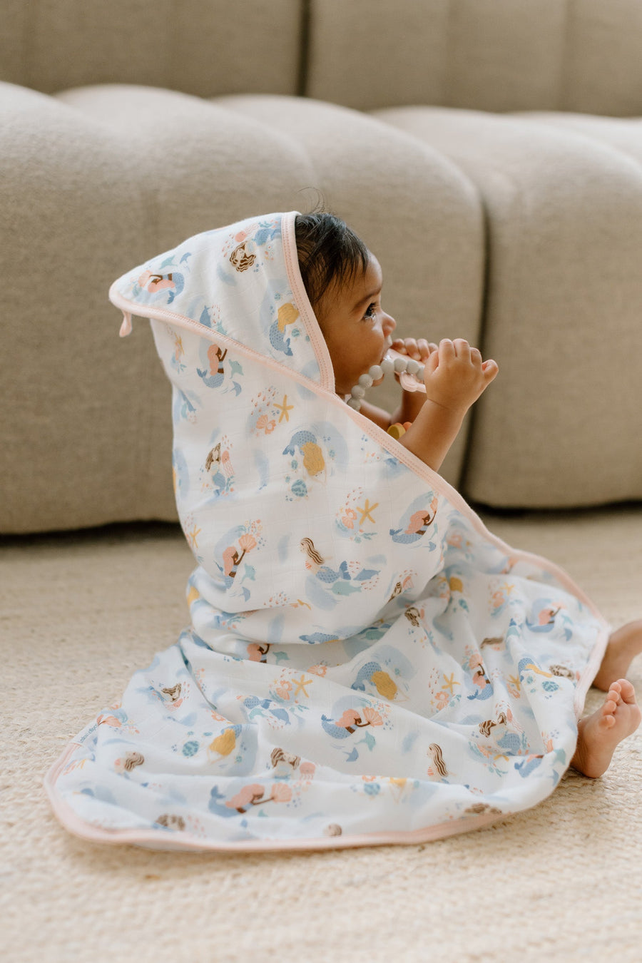 Hooded Towel Set - Mermaids