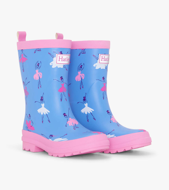 Matte Rain Boots- Ballet School