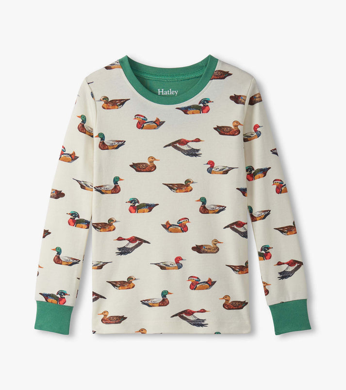 Cotton Pajama Set - Duck Decoy