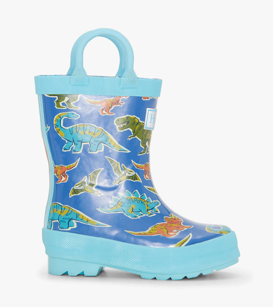 Rain Boots with Handles - Dino Roar