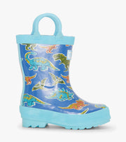 Rain Boots with Handles - Dino Roar