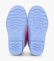Matte Rain Boots- Fuchsia