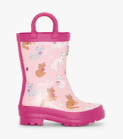 Rain Boots with Handles - Little Kitties