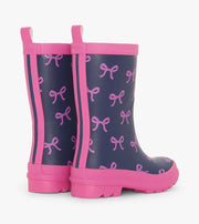 Matte Rain Boots- Teeny Bows