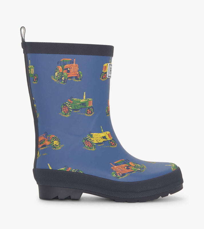 Matte Rain Boots- Landscape Tractors