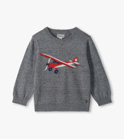 Crew Neck Sweater - Vintage Plane
