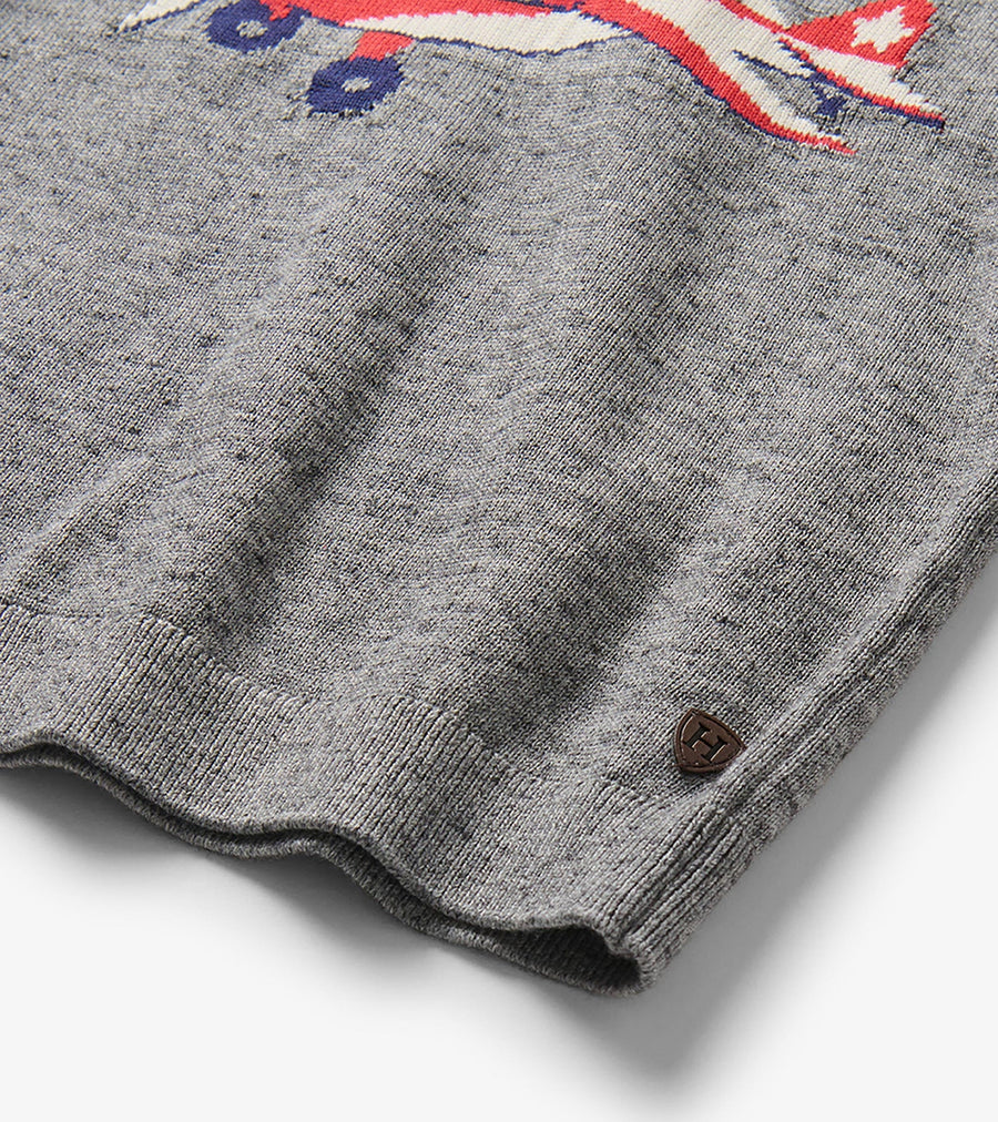 Crew Neck Sweater - Vintage Plane