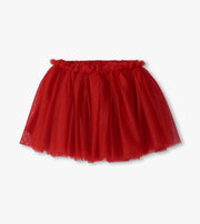 Chex Red Puffy Tutu Skirt