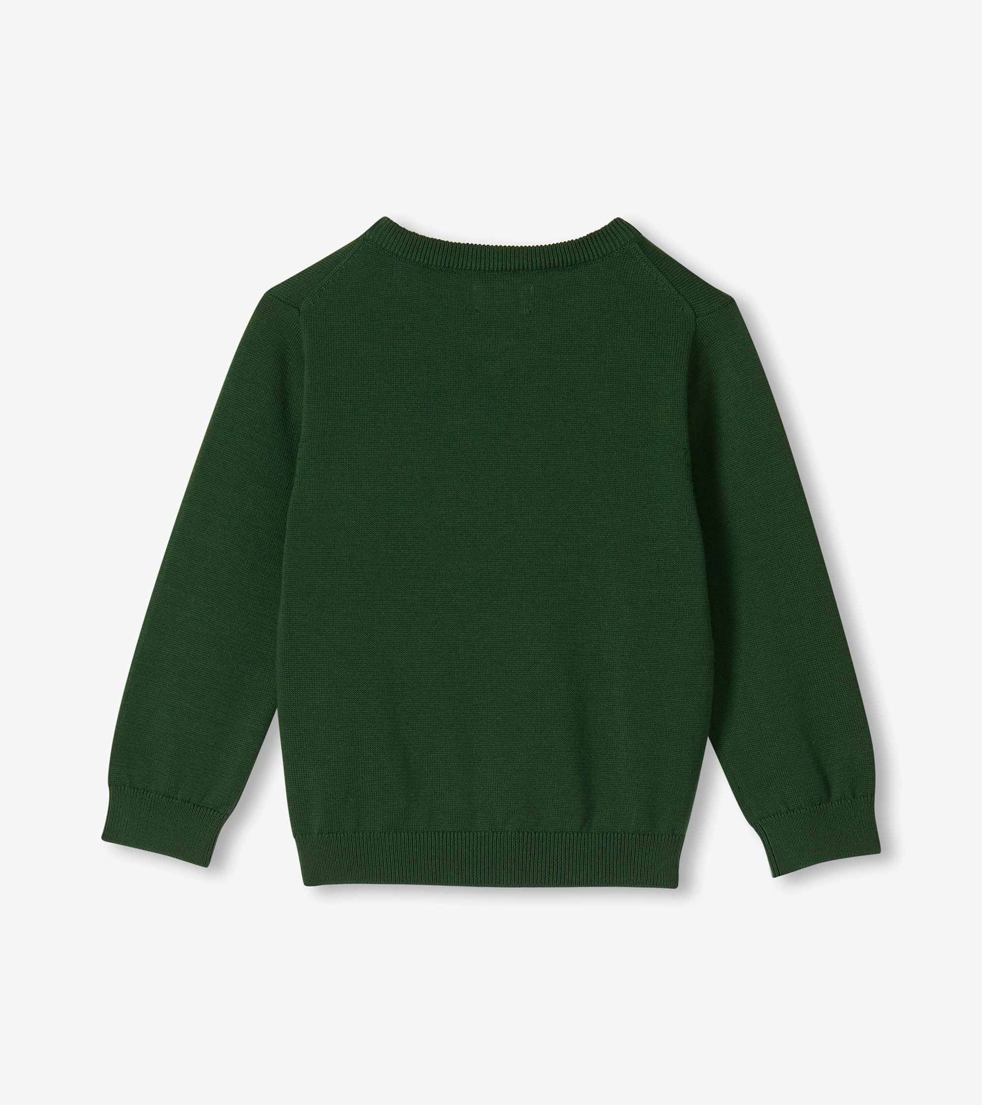 V-Neck Sweater - Reindeer