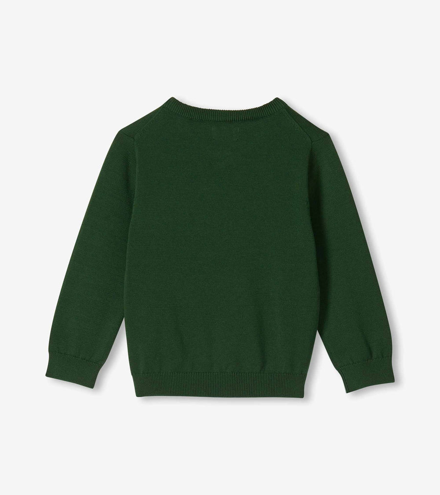 V-Neck Sweater - Reindeer