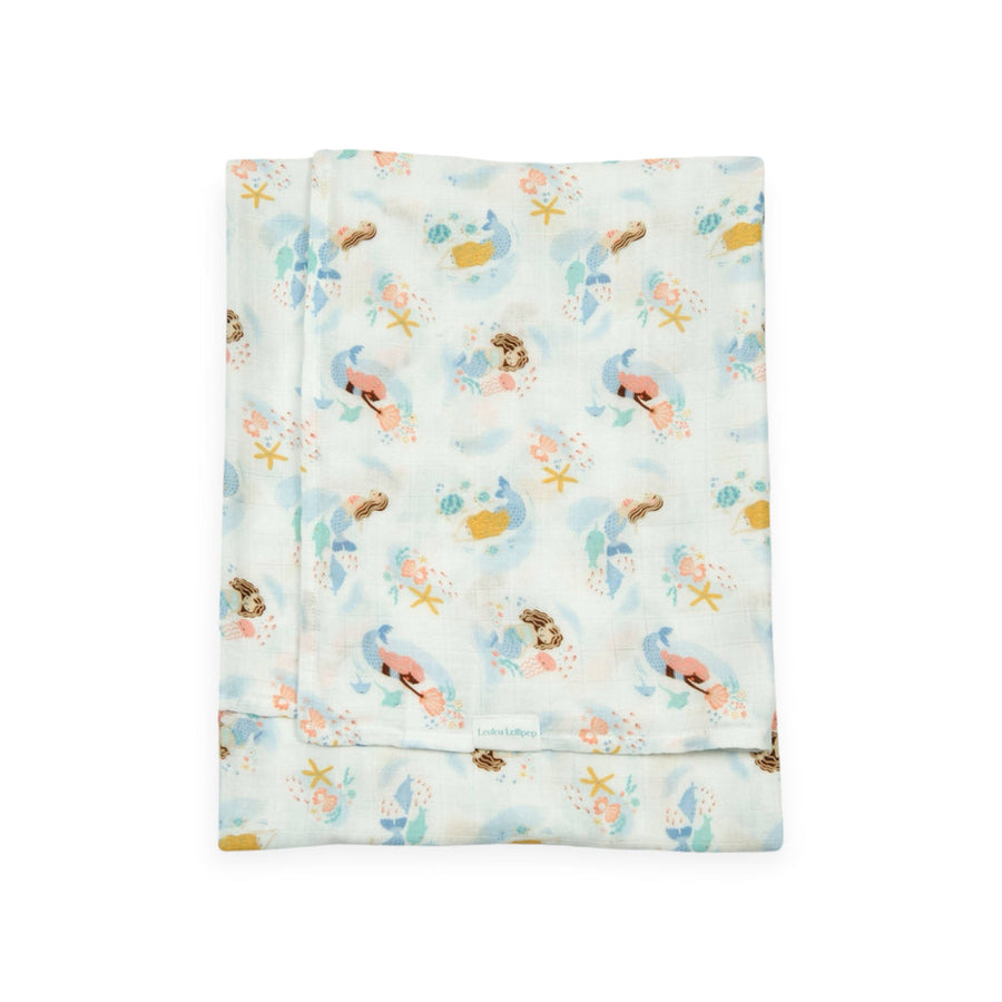 Muslin Swaddle - Mermaids