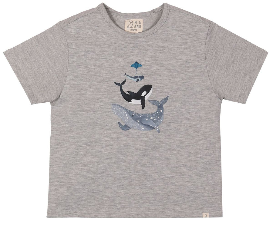 Falmouth Printed Tee - Whales