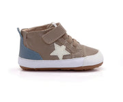 Platinum Bub - Taupe/White/Indigo
