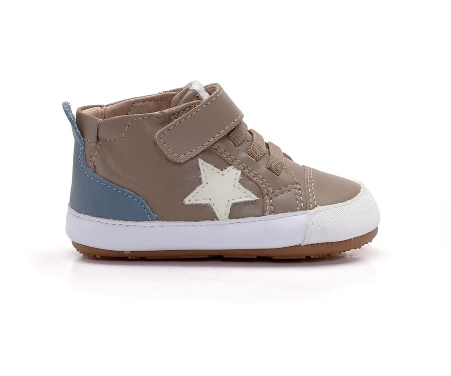 Platinum Bub - Taupe/White/Indigo