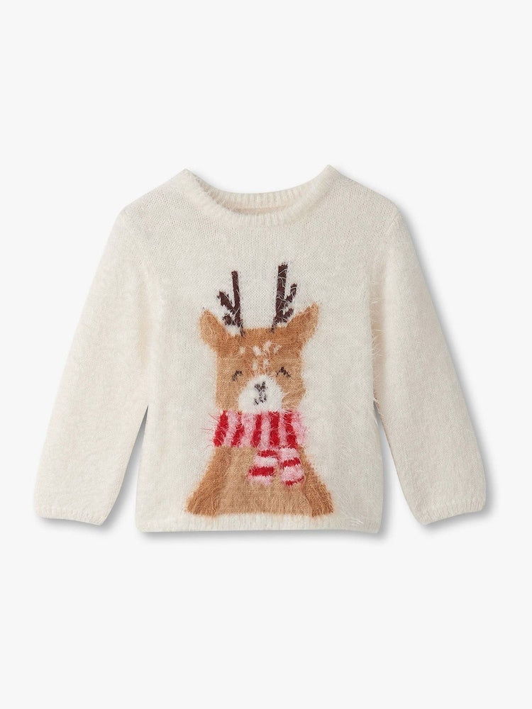 Reindeer Furry Sweater