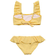 Sunshine Stripe Frilled Bikini