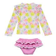 Aloha Vacay Recycled Ruffle Set