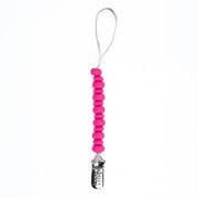 Silicone Solid Color Pacifier Clip (Various Colors)