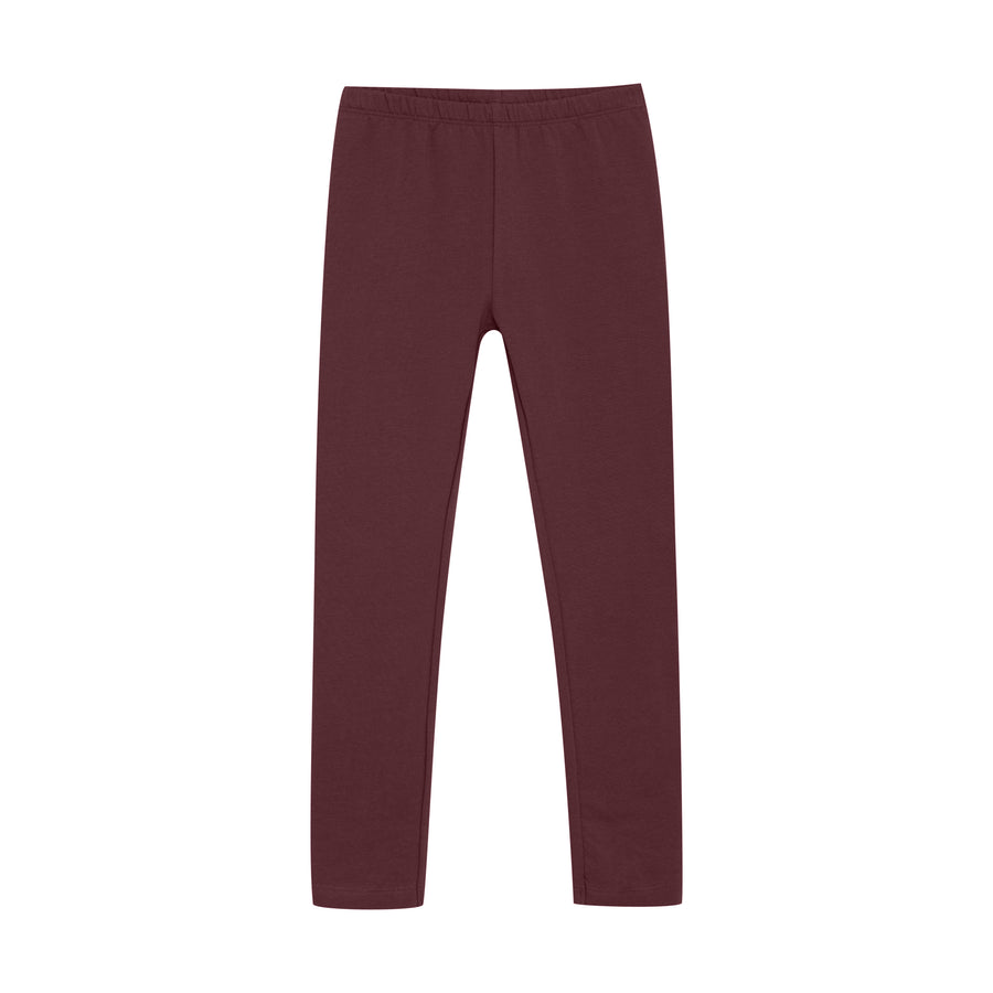 Fleece Leggings - Catawba Grape
