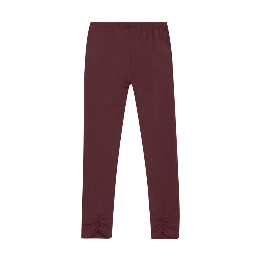 Fleece Leggings - Catawba Grape