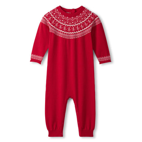 Fair Isle Sweater Romper