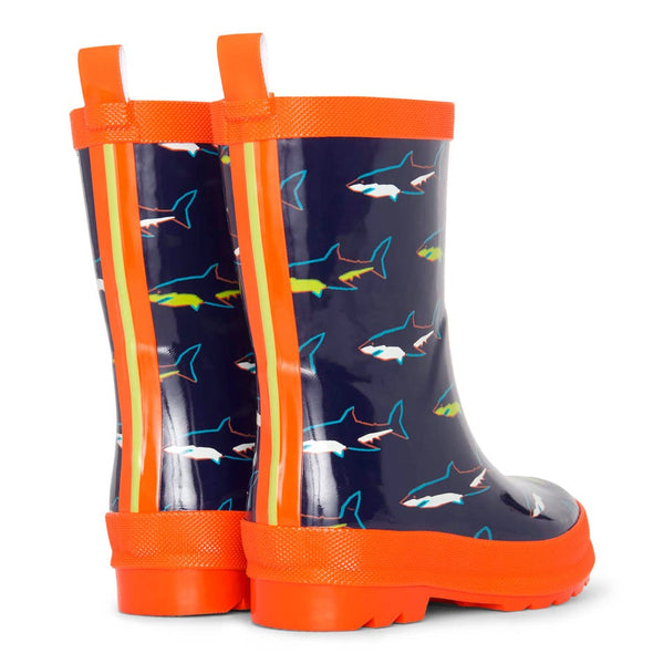 Rain Boots - Sharks Shiny